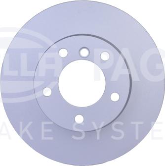 HELLA PAGID 8DD 355 111-921 - Тормозной диск autospares.lv