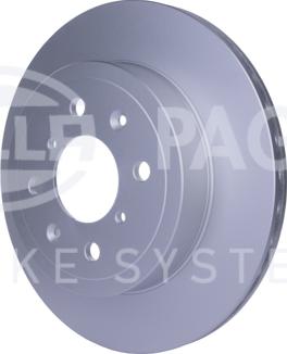 HELLA PAGID 8DD 355 111-591 - Тормозной диск autospares.lv