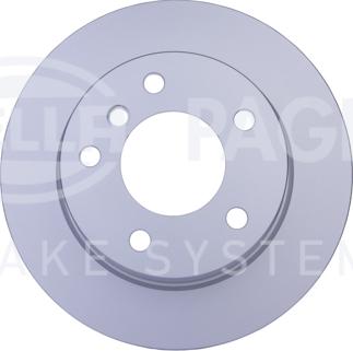 HELLA PAGID 8DD 355 111-261 - Тормозной диск autospares.lv