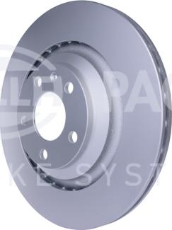 HELLA PAGID 8DD 355 111-201 - Тормозной диск autospares.lv