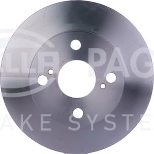 HELLA PAGID 8DD 355 111-711 - Тормозной диск autospares.lv