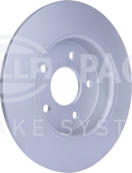 HELLA PAGID 8DD 355 118-221 - Тормозной диск autospares.lv