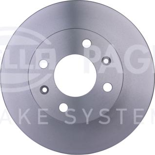 HELLA PAGID 8DD 355 112-791 - Тормозной диск autospares.lv