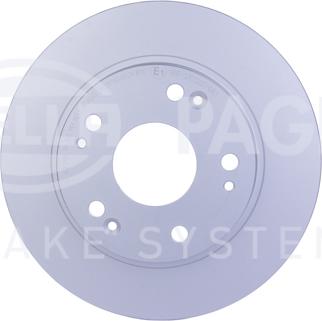 HELLA PAGID 8DD 355 117-901 - Тормозной диск autospares.lv