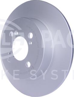 HELLA PAGID 8DD 355 117-301 - Тормозной диск autospares.lv