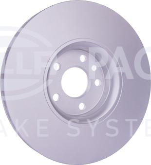 HELLA PAGID 8DD 355 129-141 - Тормозной диск autospares.lv
