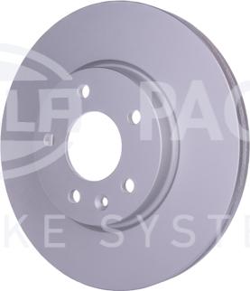 HELLA PAGID 8DD 355 129-171 - Тормозной диск autospares.lv