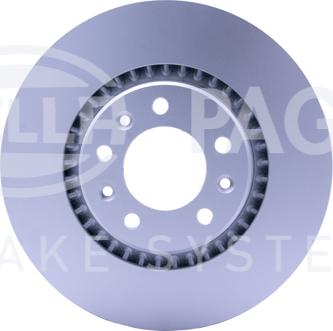 HELLA PAGID 8DD 355 125-401 - Тормозной диск autospares.lv