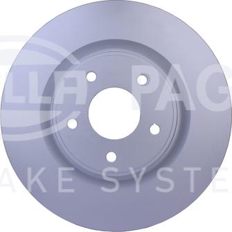 HELLA PAGID 8DD 355 125-341 - Тормозной диск autospares.lv