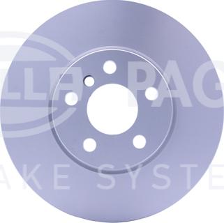 HELLA PAGID 8DD 355 125-351 - Тормозной диск autospares.lv