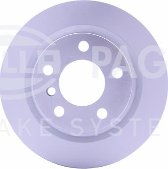 HELLA PAGID 8DD 355 120-971 - Тормозной диск autospares.lv