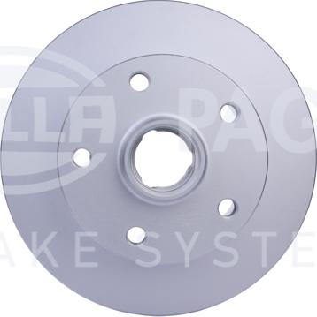 HELLA PAGID 8DD 355 120-151 - Тормозной диск autospares.lv