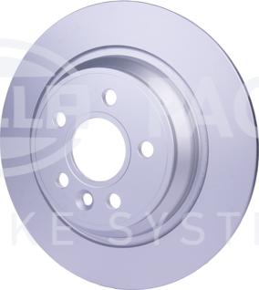 HELLA PAGID 8DD 355 120-371 - Тормозной диск autospares.lv