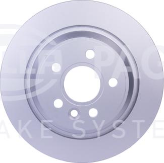 HELLA PAGID 8DD 355 120-371 - Тормозной диск autospares.lv