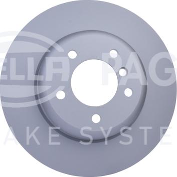 HELLA PAGID 8DD 355 120-761 - Тормозной диск autospares.lv