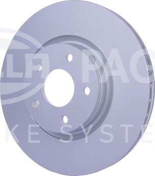 HELLA PAGID 8DD 355 128-471 - Тормозной диск autospares.lv