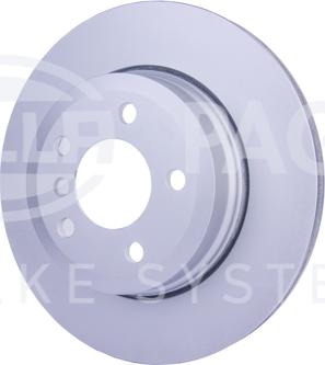 HELLA PAGID 8DD 355 128-531 - Тормозной диск autospares.lv