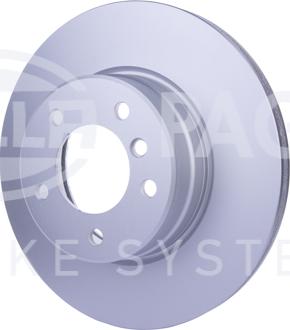 HELLA PAGID 8DD 355 128-101 - Тормозной диск autospares.lv