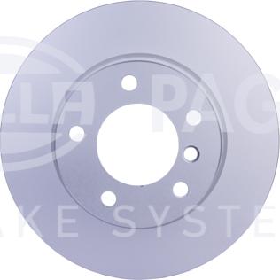 HELLA PAGID 8DD 355 128-341 - Тормозной диск autospares.lv