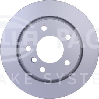 HELLA PAGID 8DD 355 127-401 - Тормозной диск autospares.lv