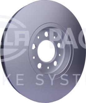 HELLA PAGID 8DD 355 127-551 - Тормозной диск autospares.lv