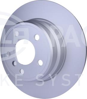 HELLA PAGID 8DD 355 127-651 - Тормозной диск autospares.lv
