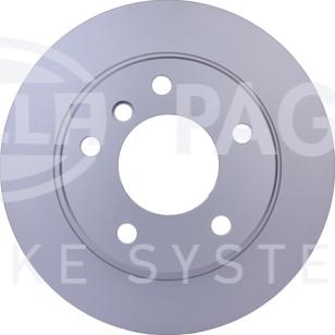 HELLA PAGID 8DD 355 127-051 - Тормозной диск autospares.lv