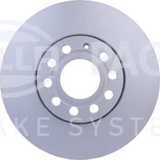 HELLA PAGID 8DD 355 127-081 - Тормозной диск autospares.lv