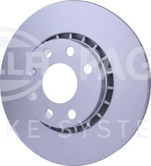 HELLA PAGID 8DD 355 127-071 - Тормозной диск autospares.lv