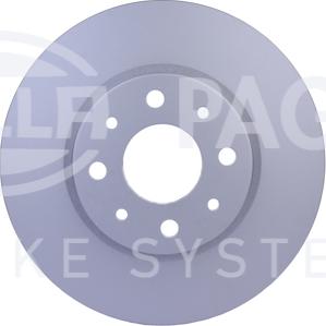 HELLA PAGID 8DD 355 127-151 - Тормозной диск autospares.lv