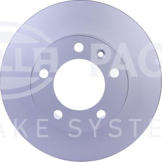 HELLA PAGID 8DD 355 127-791 - Тормозной диск autospares.lv