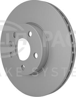 HELLA PAGID 8DD 355 127-701 - Тормозной диск autospares.lv