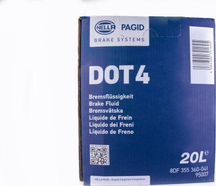 HELLA PAGID 8DF 355 360-041 - Тормозная жидкость autospares.lv