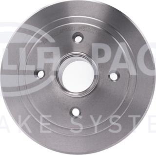 HELLA PAGID 8DT 355 300-411 - Тормозной барабан autospares.lv