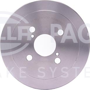 HELLA PAGID 8DT 355 300-791 - Тормозной барабан autospares.lv