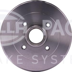 HELLA PAGID 8DT 355 301-401 - Тормозной барабан autospares.lv