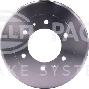 HELLA PAGID 8DT 355 301-541 - Тормозной барабан autospares.lv