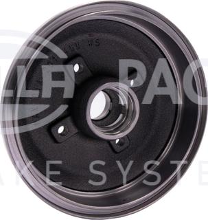 HELLA PAGID 8DT 355 301-161 - Тормозной барабан autospares.lv