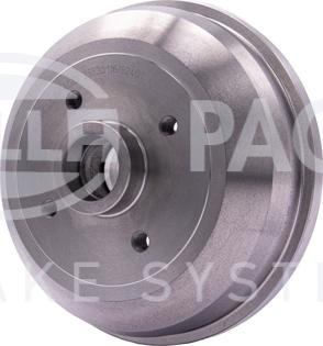 HELLA PAGID 8DT 355 301-161 - Тормозной барабан autospares.lv