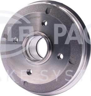 HELLA PAGID 8DT 355 301-211 - Тормозной барабан autospares.lv