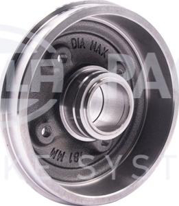 HELLA PAGID 8DT 355 301-211 - Тормозной барабан autospares.lv