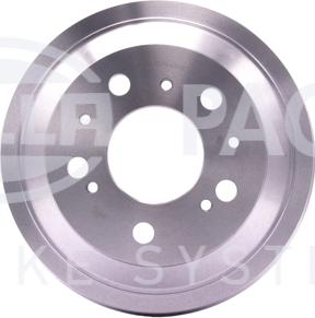 HELLA PAGID 8DT 355 302-191 - Тормозной барабан autospares.lv