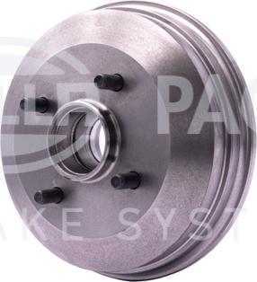 HELLA PAGID 8DT 355 302-891 - Тормозной барабан autospares.lv