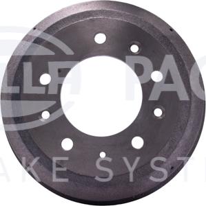 HELLA PAGID 8DT 355 302-371 - Тормозной барабан autospares.lv