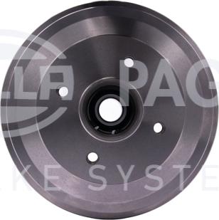 HELLA PAGID 8DT 355 302-741 - Тормозной барабан autospares.lv