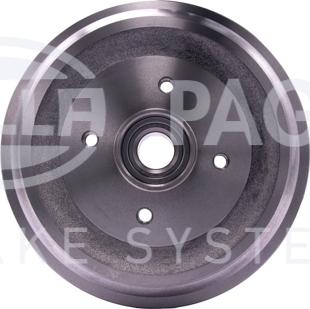 HELLA PAGID 8DT 355 302-771 - Тормозной барабан autospares.lv