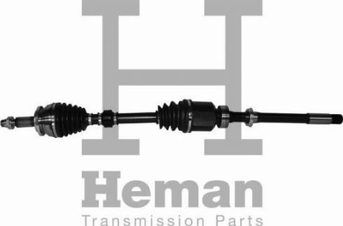 HEMAN TD94580 - Приводной вал autospares.lv