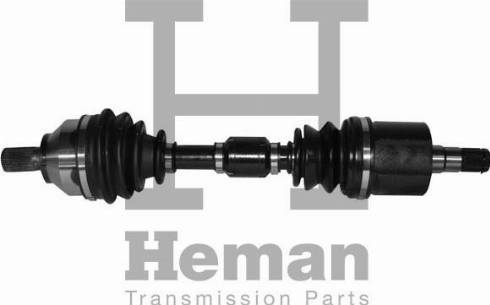 HEMAN TD96660 - Приводной вал autospares.lv