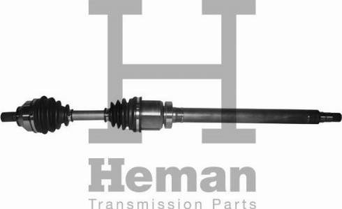 HEMAN TD96670 - Приводной вал autospares.lv