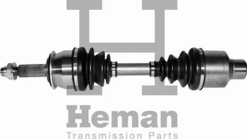 HEMAN TD96740 - Приводной вал autospares.lv